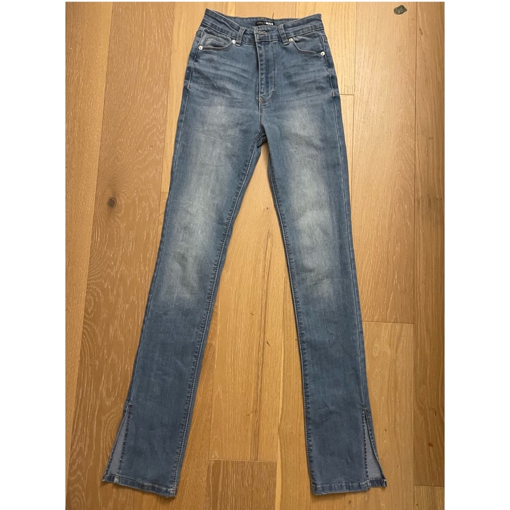 Fashion nova slit jeans